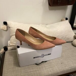 Pink kitten heels Women's Pumps
